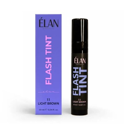 Оклюзивна система фарбування брів та вій Elan Flash Tint Light Brown 11 1962629856 фото