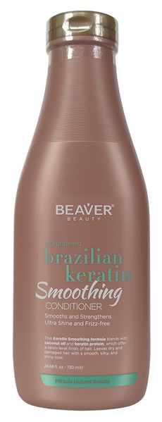 Кондиционер с кератином для эластичности волос Beaver Conditioner Brazilian Keratin 730 мл 3552202 фото