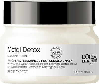 Маска для предупреждения металлических накоплений в волосах L'Oréal Professionnel Metal Detox 250 мл 1686047293 фото