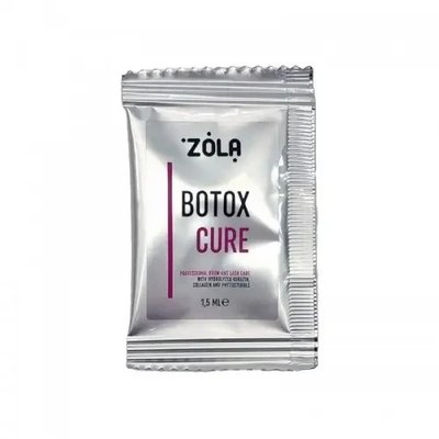 Ботокс для брів та вій у саше Botox Cure Zola 1,5 мл 10 шт 04941 фото