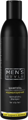 Шампунь нормалізуючий для жирного волосся Profi Style Men's Style 250 мл 729 фото