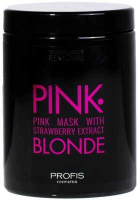 Маска розовая с экстрактом клубники Profis Pink Blond 1000 мл Р00305 фото