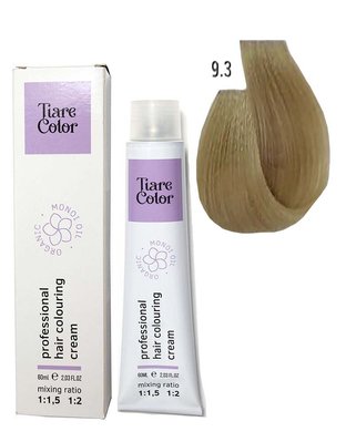 9.3 Крем-фарба для волосся Tiare Color Hair Colouring Cream 60 мл 1557214272 фото