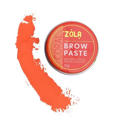 Контурная паста для бровей Zola оранжевая 05443 фото
