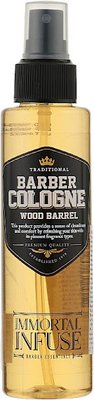 Спрей-одеколон Immortal Barber Cologne Wood Barrel 150 мл INF-60 фото