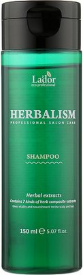 Шампунь успокаивающий с травяными экстрактами La'dor Herbalism Shampoo 150 мл 1787631440 фото