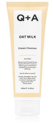 Очищувальний крем для обличчя з вівсяним молоком Q+A Oat Milk Cream Cleanser 125 мл 1644427033 фото