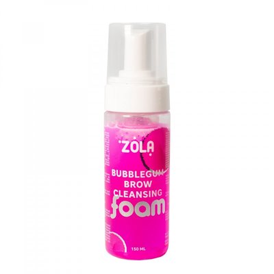 Пена для бровей очищающая розовая Bubblegum Brow Cleansing Zola 150 мл 04829 фото