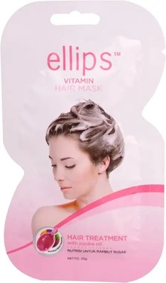 Маска для волосся Терапія для волосся з маслом жожоба Ellips Hair Mask Treatment 20 г 24 фото