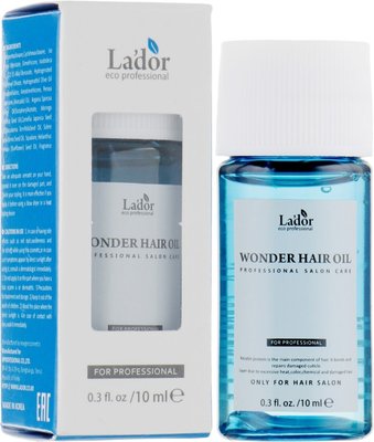 Зволожувальна олія для волосся La'dor Wonder Hair Oil 10 мл 465107 фото
