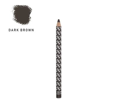 Олівець для брів пудровий Powder Brow Pencil Zola Dark Brown 04133-3 фото