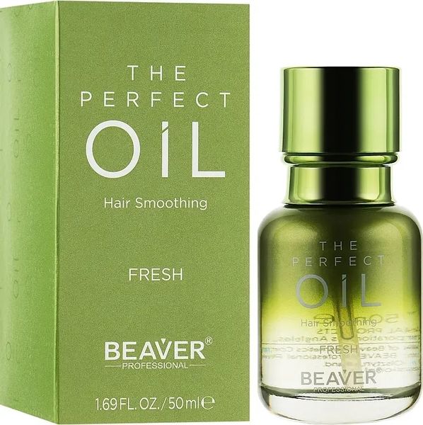 Масло парфумоване для відновлення посічений кінчиків Beaver Professional Oil Hair Smoothing 50 мл 2101346702 фото