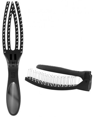 Щітка для волосся Folding Brush On The Go Detange & Style Olivia Garden OGFBGDS фото