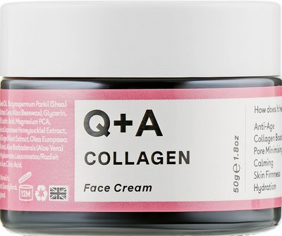 Крем для лица с коллагеном Q+A Collagen Face Cream 50 мл 1557229264 фото