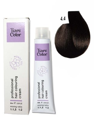 4.4 Крем-фарба для волосся Tiare Color Hair Colouring Cream 60 мл 1557214282 фото