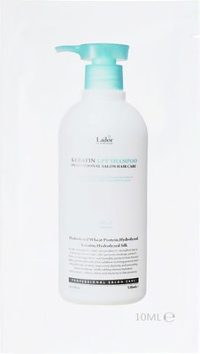 Пробник кератиновый безсульфатный шампунь La'dor Keratin LPP Shampoo 10 мл 2106787663 фото