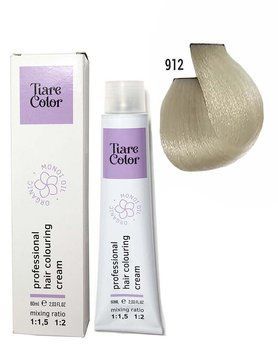 912 Крем-краска для волос Tiare Color Hair Colouring Cream 60 мл 1557214275 фото