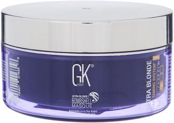 Маска з блонд відтінком для фарбованого волосся GKhair Ultra Blonde Bombshell Masque 200 мл 01-02-UBBM-200 фото