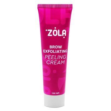 Крем-скатка для бровей Brow exfoliating peeling cream Zola 100 мл 04357 фото