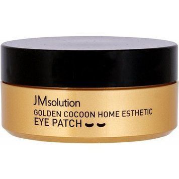 Гидрогелевые патчи с протеинами золотого шелкопряда JMsolution Gold Cocoon Home Esthetic Eye Patch 60 шт 2106787655 фото