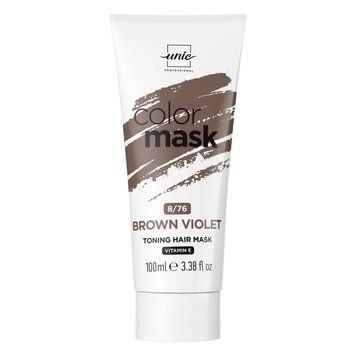 Тонуюча маска для волосся Unic Color Mask 8/76 Коричнево-Фіолетовий 300 мл 2640247175 фото