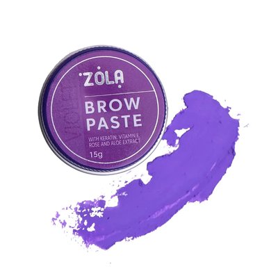 Контурная паста для бровей Zola фиолетовая 05444 фото