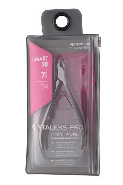 Кусачки профессиональные для кожи 7 мм Staleks Pro Smart 10 NS-10-7 NS-10-7 фото