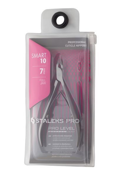 Кусачки профессиональные для кожи 7 мм Staleks Pro Smart 10 NS-10-7 NS-10-7 фото