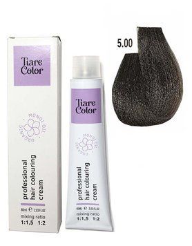 5.00 Крем-краска для волос Tiare Color Hair Colouring Cream 60 мл 1557214284 фото