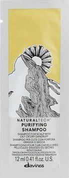 Шампунь очищающий против перхоти Davines Purifying Shampoo 12 мл 71214 фото