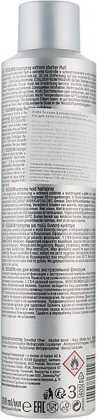Лак для волос экстрасильной фиксации Schwarzkopf Professional Osis+ Session Spray 300 мл 2783010 фото
