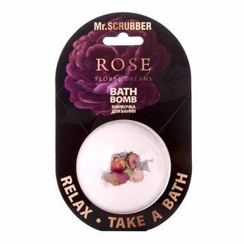 Бомбочка для ванни Mr.Scrubber Rose Floral Dreams 200 г 0517 фото