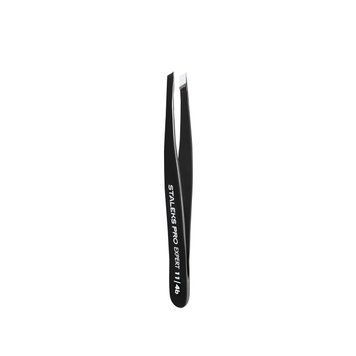Пинцет для бровей Staleks Pro Expert 11 Type 4 черный TE-11/4b TE-11/4b фото