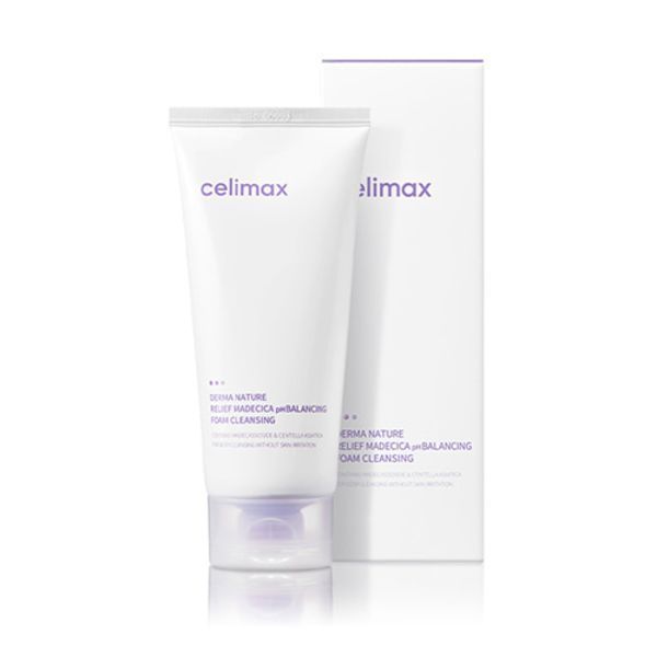 Пенка для лица с нейтральным рН Celimax Relief Madecica Ph Balancing Foam Cleanser 3017417191 фото