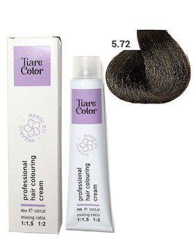 5.72 Крем-фарба для волосся Tiare Color Hair Colouring Cream 60 мл 1557214286 фото
