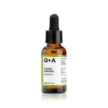 Мультивітамінна олія для обличчя Q+A Super Greens Facial Oil 30 мл 1697244752 фото