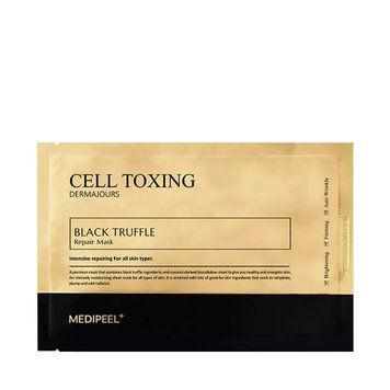 Тканинна маска відновлююча Medi-Peel Cell Toxing Dermajours Black Truffle Repair Mask 30 мл 3017417192 фото