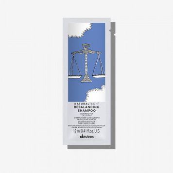 Шампунь ребалансирующий для волос Davines Rebalancing Shampoo 12 мл 71277 фото