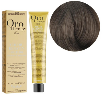 6.13 Крем-фарба Keratin Oro Puro Fanola 100 мл 1557197330 фото