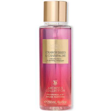 Парфумований спрей для тіла Victoria's Secret Strawberries and Champagne Fragrance Mist 250 мл 2860665117 фото