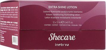 Лосьйон для волосся екстра сяйво Inebrya Sheсare Extra Shine Lotion 12 мл*12 шт 1026278 фото