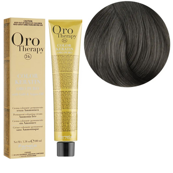 6.1 Крем-фарба Keratin Oro Puro Fanola 100 мл 1557197331 фото
