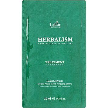 Пробник маска з трав'яними екстрактами La'dor Herbalism Treatment 10 мл 2186803082 фото