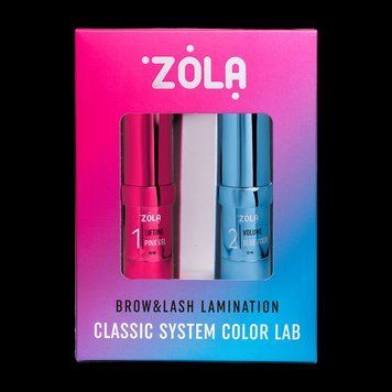 Набор для ламинирования Zola Brow & Lash Lamination Classic System Color Lab 2307075146 фото