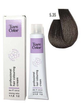 5.35 Крем-краска для волос Tiare Color Hair Colouring Cream 60 мл 1557214239 фото