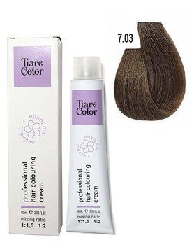 7.03 Крем-фарба для волосся Tiare Color Hair Colouring Cream 60 мл 1557214289 фото