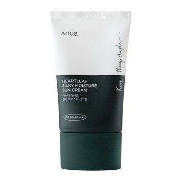 Увлажняющий солнцезащитный крем Anua Heartleaf Silky Moisture Suncream 50 мл 3072948024 фото