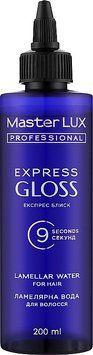 Ламелярна вода для волосся Master LUX professional Express Gloss 200 мл 2802458215 фото