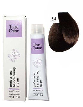 5.4 Крем-фарба для волосся Tiare Color Hair Colouring Cream 60 мл 1557214240 фото