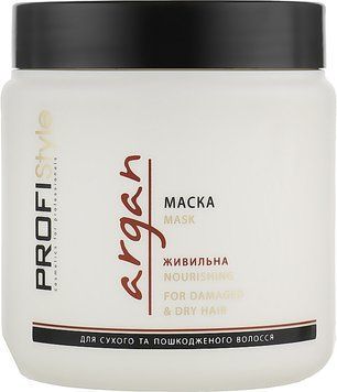 Маска питательная для сухих и поврежденных волос Profi Style Argan 500 мл 842 фото
